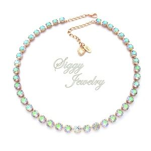 Swarovski® Crystal Necklace, 8mm Paradise Shine